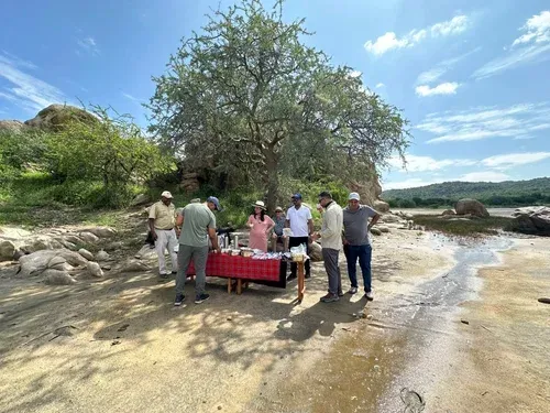 Lake Eyasi landscape and the surrounding Hadzabe homeland in Northern Tanzania